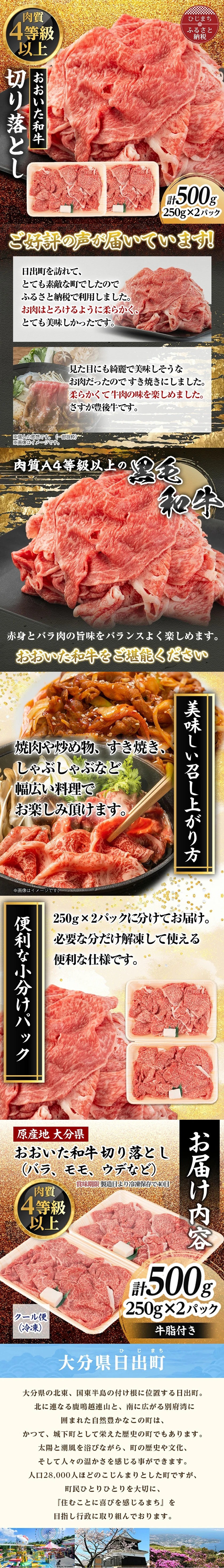 おおいた和牛 切り落とし 商品LP